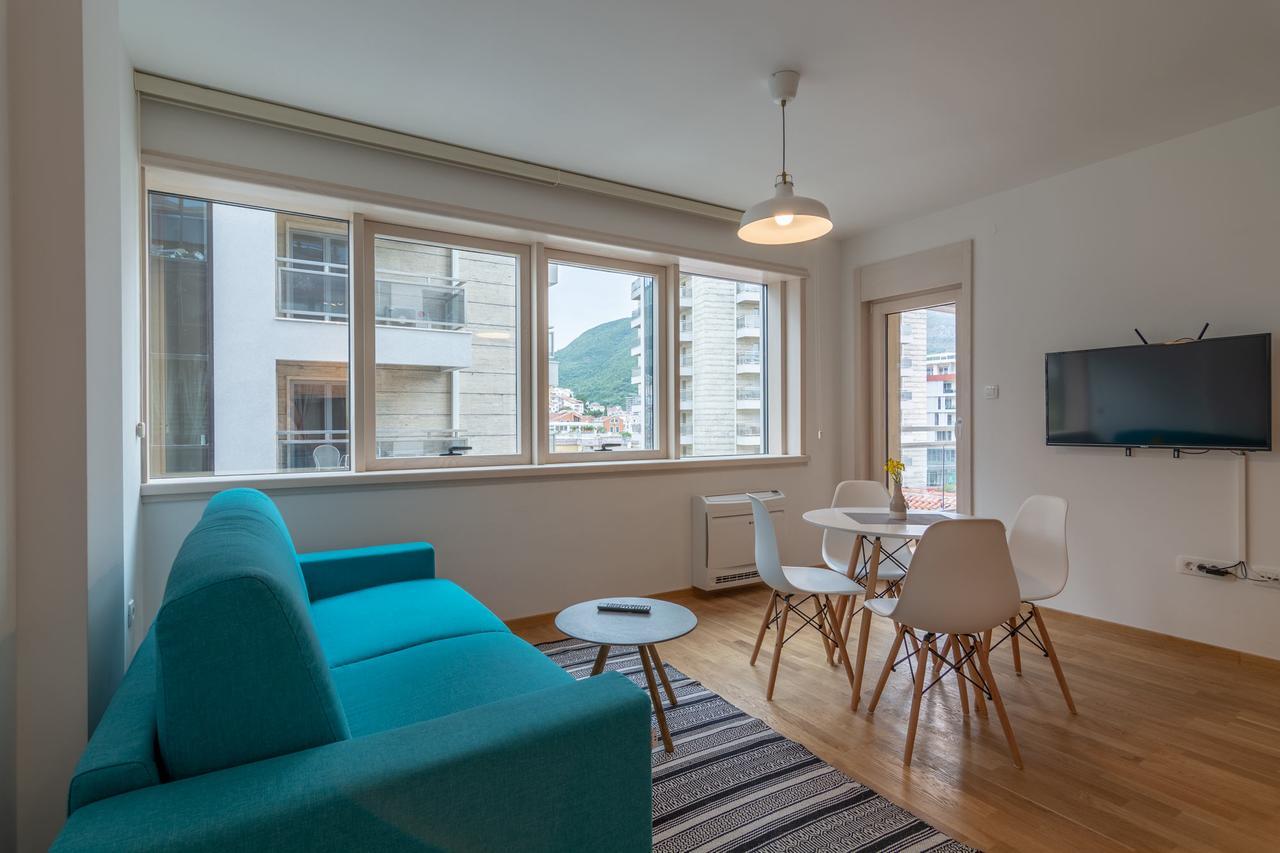 Luxury Seaside Apartments Budva Bagian luar foto